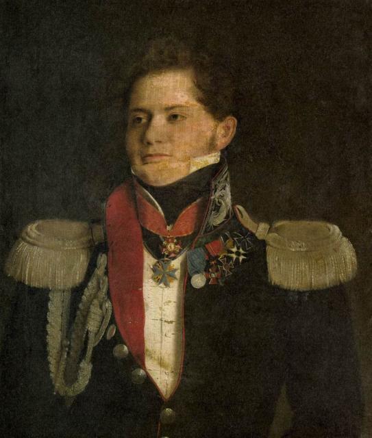 Тулов Ф.А. Портрет А.Н.Муравьева. Вторая половина 1810-х